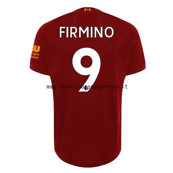 NO.9 Firmino Prima Maglia Liverpool 2019 2020 Rosso