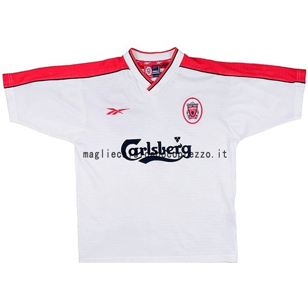 Seconda Maglia Liverpool Retro 1998 Rosso
