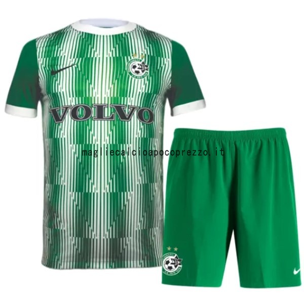 Prima Conjunto De Bambino Maccabi Haifa 2022 2023 Verde