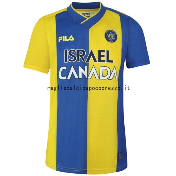 Prima Maglia Maccabi Tel Aviv 2022 2023 Giallo