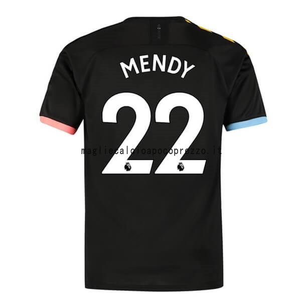 NO.22 Mendy Seconda Maglia Manchester City 2019 2020 Nero