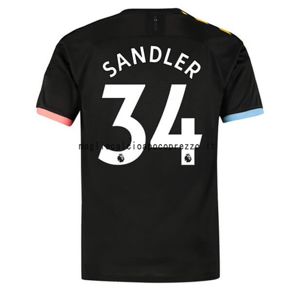 NO.34 Sandler Seconda Maglia Manchester City 2019 2020 Nero