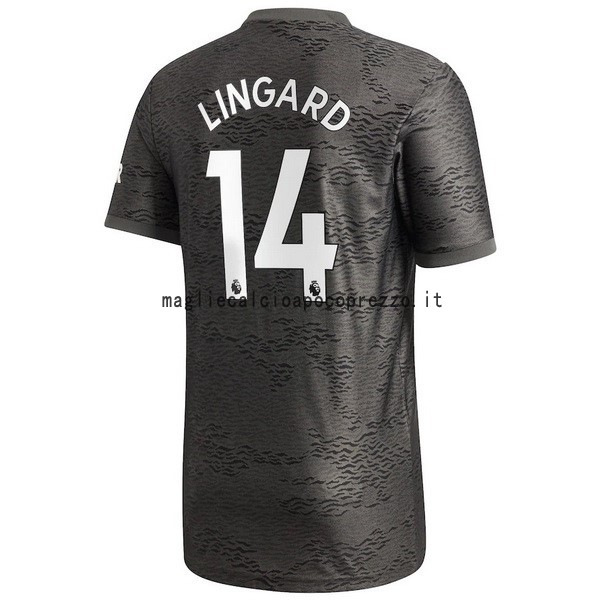 NO.14 Lingard Seconda Maglia Manchester United 2020 2021 Nero
