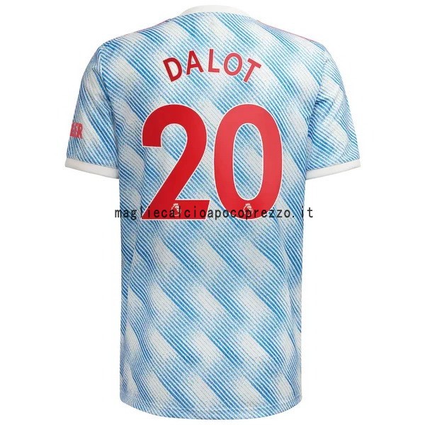 NO.20 Dalot Seconda Maglia Manchester United 2021 2022 Blu