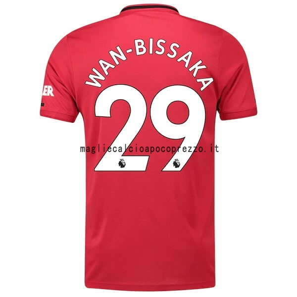 NO.29 Wan Bissaka Prima Maglia Manchester United 2019 2020 Rosso