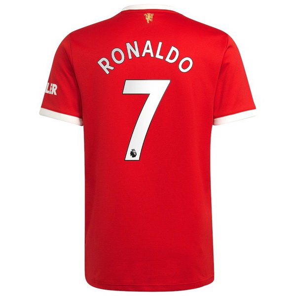 NO.7 Ronaldo Prima Maglia Manchester United 2021 2022 Rosso
