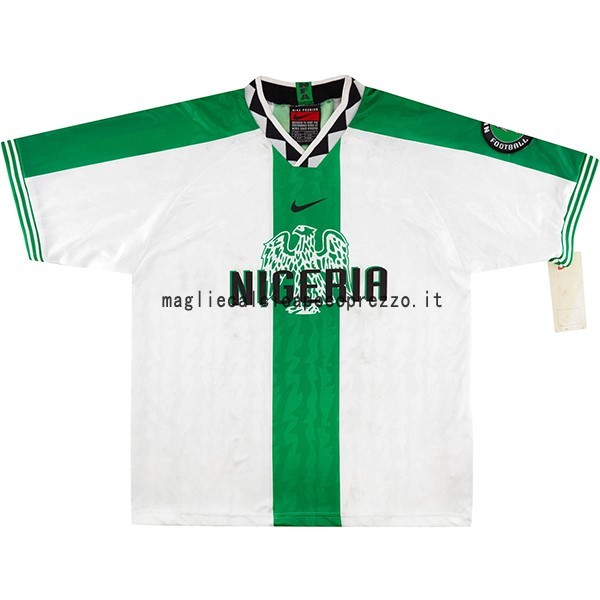 Seconda Maglia Nigeria Retro 1996 Bianco