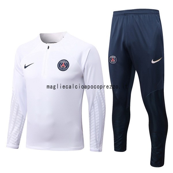 Giacca Paris Saint Germain 2022 2023 Bianco I Blu