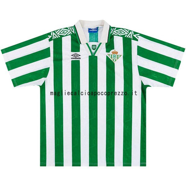 Prima Maglia Real Betis Retro 1994 1995 Verde