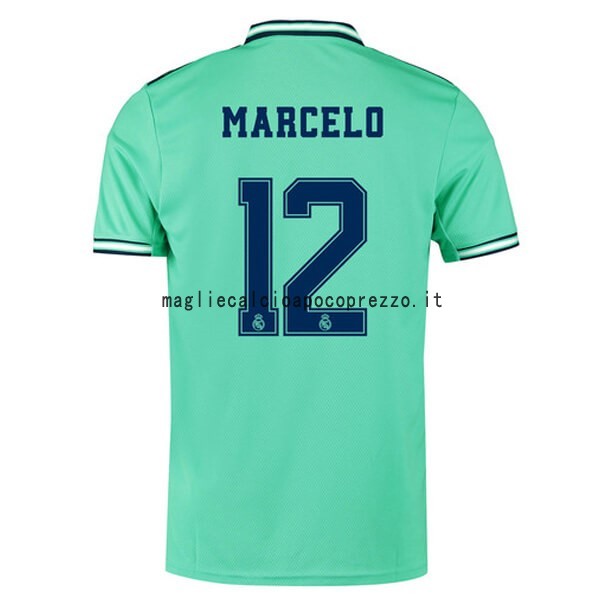 NO.12 Marcelo Terza Maglia Real Madrid 2019 2020 Verde