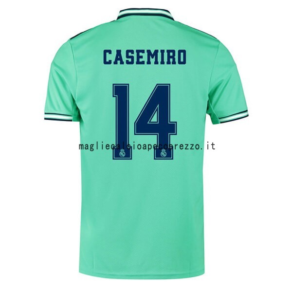 NO.14 Casemiro Terza Maglia Real Madrid 2019 2020 Verde