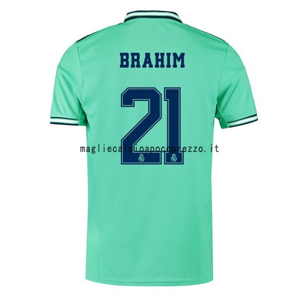 NO.21 Brahim Terza Maglia Real Madrid 2019 2020 Verde