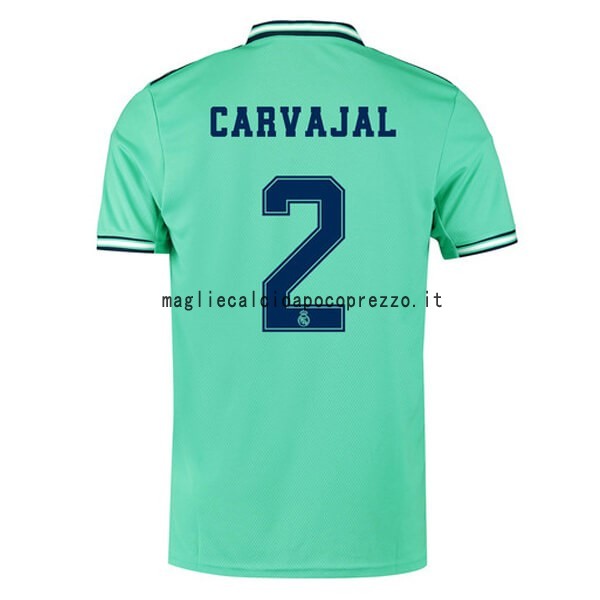 NO.2 Carvajal Terza Maglia Real Madrid 2019 2020 Verde