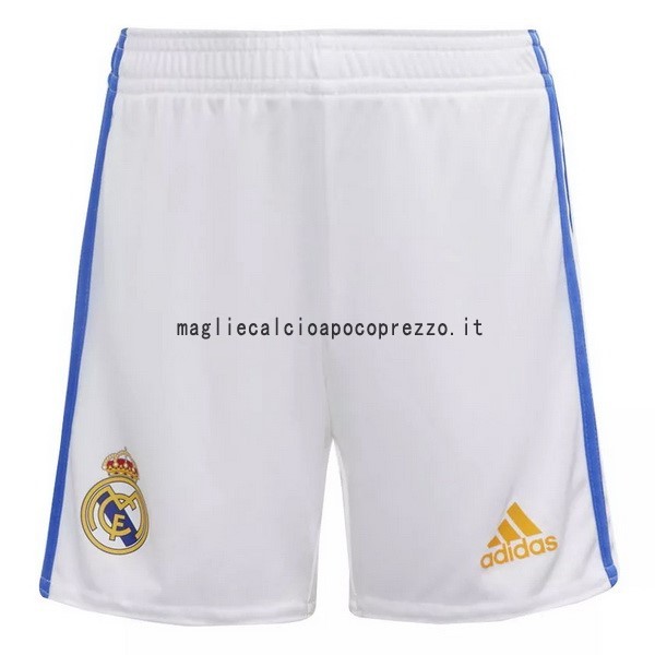 Prima Pantaloni Real Madrid 2021 2022 Bianco