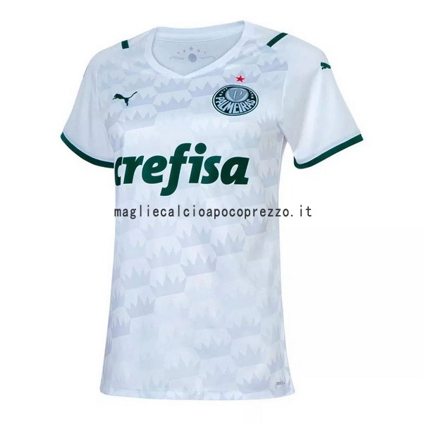 Seconda Donna Maglia Palmeiras 2021 2022 Bianco