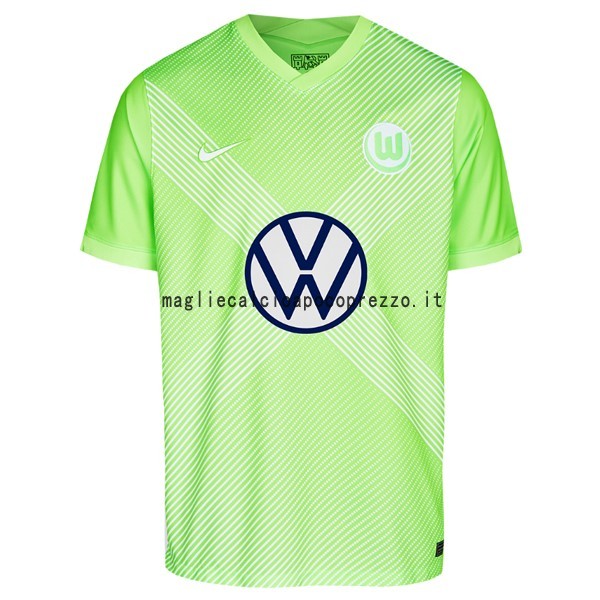 Prima Maglia Wolfsburgo 2020 2021 Verde