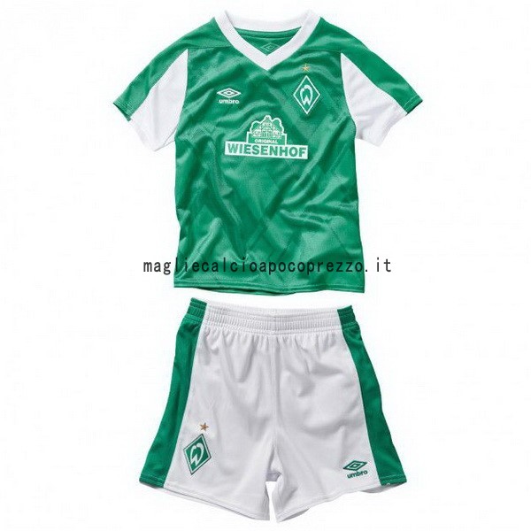 Prima Conjunto De Bambino Werder Bremen 2020 2021 Verde