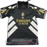 Thailandia speciale Maglia Real Madrid 2025 2026 Nero Giallo Bianco Thailandia speciale Maglia Real Madrid 2025 2026 Nero Giallo Bianco