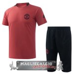 Manchester United Formazione Set Completo Maglia Calcio EURO 2017-18 Arancione Manchester United Formazione Set Completo Maglia Calcio EURO 2017-18 Arancione