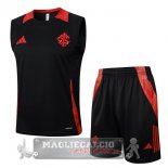 Set Completo Maglia Senza Maniche Formazione Internacional 2025 2026 Nero Set Completo Maglia Senza Maniche Formazione Internacional 2025 2026 Nero