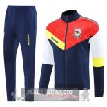 Set Completo Lunga Zip Giacca Arsenal 2025 2026 Rosso Blu Giallo Set Completo Lunga Zip Giacca Arsenal 2025 2026 Rosso Blu Giallo