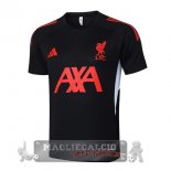 Maglia Formazione Liverpool 2025 2026 Nero Rosso Maglia Formazione Liverpool 2025 2026 Nero Rosso