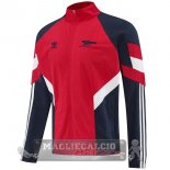 Giacca a vento Arsenal 2025 2026 Rosso Blu Giacca a vento Arsenal 2025 2026 Rosso Blu