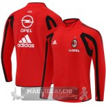 Felpa Allenamento Formazione AC Milan 2005 2006 Rosso Felpa Allenamento Formazione AC Milan 2005 2006 Rosso