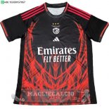 Thailandia speciale Maglia Calcio Benfica 2024 2025 Nero Rosso Thailandia speciale Maglia Calcio Benfica 2024 2025 Nero Rosso
