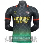 Fourth Giocatori Maglia Calcio AC Milan 2024 2025 Verde Nero Fourth Giocatori Maglia Calcio AC Milan 2024 2025 Verde Nero