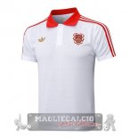 Bayern Monaco Bianco Rosso Maglia POLO 2025 2026 Bayern Monaco Bianco Rosso Maglia POLO 2025 2026