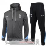 Set Completo Felpa Cappuccio Tottenham Hotspur 2024 2025 Grigio Set Completo Felpa Cappuccio Tottenham Hotspur 2024 2025 Grigio