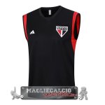 Sao Paulo Senza Maniche Formazione Maglia Calcio 2023-24 Nero Rosso Sao Paulo Senza Maniche Formazione Maglia Calcio 2023-24 Nero Rosso