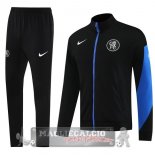 Set Completo Lunga Zip Giacca Chelsea 2025 2026 Nero Blu Set Completo Lunga Zip Giacca Chelsea 2025 2026 Nero Blu