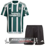Manchester United Bambino Maglia Calcio Away 2023-24 Manchester United Bambino Maglia Calcio Away 2023-24