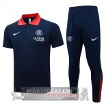 Paris Saint Germain Blu Navy Maglia Set Completo POLO 2025 2026 Paris Saint Germain Blu Navy Maglia Set Completo POLO 2025 2026