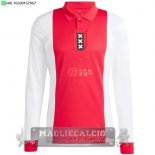 Thailandia speciale Manica lunga Ajax 2025 2026 Rosso Thailandia speciale Manica lunga Ajax 2025 2026 Rosso