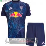 Terza Maglia Calcio Set Completo Uomo Leeds United 2024 2025 Terza Maglia Calcio Set Completo Uomo Leeds United 2024 2025