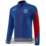 Lunga Zip Giacca Paris Saint Germain 2025 2026 Blu Rosso Lunga Zip Giacca Paris Saint Germain 2025 2026 Blu Rosso