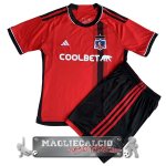 Colo Colo Set Completo Bambino Maglia Calcio Away 2023-24 Colo Colo Set Completo Bambino Maglia Calcio Away 2023-24