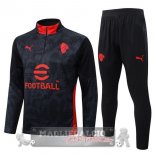 Set Completo Felpa Allenamento AC Milan 2025 2026 Set Completo Felpa Allenamento AC Milan 2025 2026