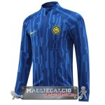 Inter Milan I Blu Giacca Lunga Zip 2023-24 Inter Milan I Blu Giacca Lunga Zip 2023-24