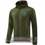 Chaqueta Con Capucha Napoli 2024 2025 Blu Marino Chaqueta Con Capucha Napoli 2024 2025 Blu Marino