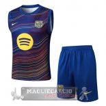 Set Completo Maglia Formazione Senza Maniche Barcelona 2025 2026 Blu Giallo Set Completo Maglia Formazione Senza Maniche Barcelona 2025 2026 Blu Giallo