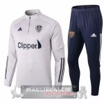 Leeds United Insieme Completo Grigio Nero Giacca 2020-21 Leeds United Insieme Completo Grigio Nero Giacca 2020-21