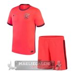 Inghilterra Set Completo Bambino Maglia Calcio Away Coppa del mondo 2022 Inghilterra Set Completo Bambino Maglia Calcio Away Coppa del mondo 2022