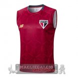 Maglia Senza Maniche Formazione Sao Paulo 2025 2026 Rosso Maglia Senza Maniche Formazione Sao Paulo 2025 2026 Rosso