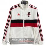 Giacca a vento AC Milan 2025 2026 Bianco Rosso Nero Giacca a vento AC Milan 2025 2026 Bianco Rosso Nero