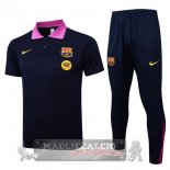 Barcelona Blu Navy Purpureo Maglia POLO Set Completo 2025 2026 Barcelona Blu Navy Purpureo Maglia POLO Set Completo 2025 2026