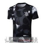 Maglia Formazione Corinthians Paulista 2025 2026 Nero Grigio Maglia Formazione Corinthians Paulista 2025 2026 Nero Grigio
